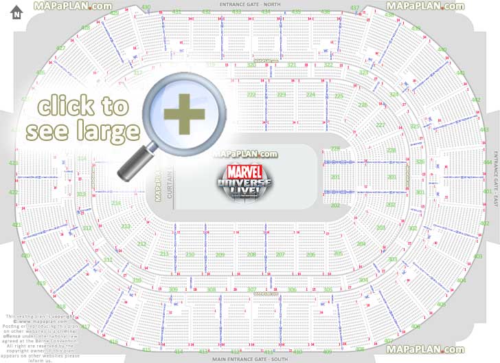 Section 114 At Sap Center For Concerts Rateyourseats Com