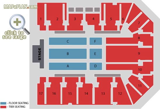 All seated official Ticketmaster chart Birmingham Resorts World Arena NEC seating plan