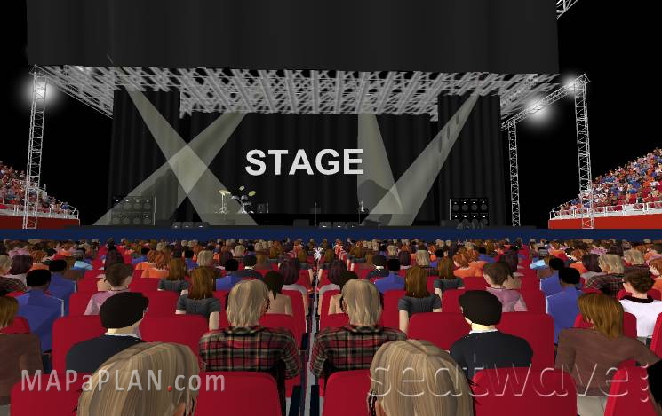 Birmingham Genting Arena NEC (LG Arena) - Block B - Row L - Front Rows ...