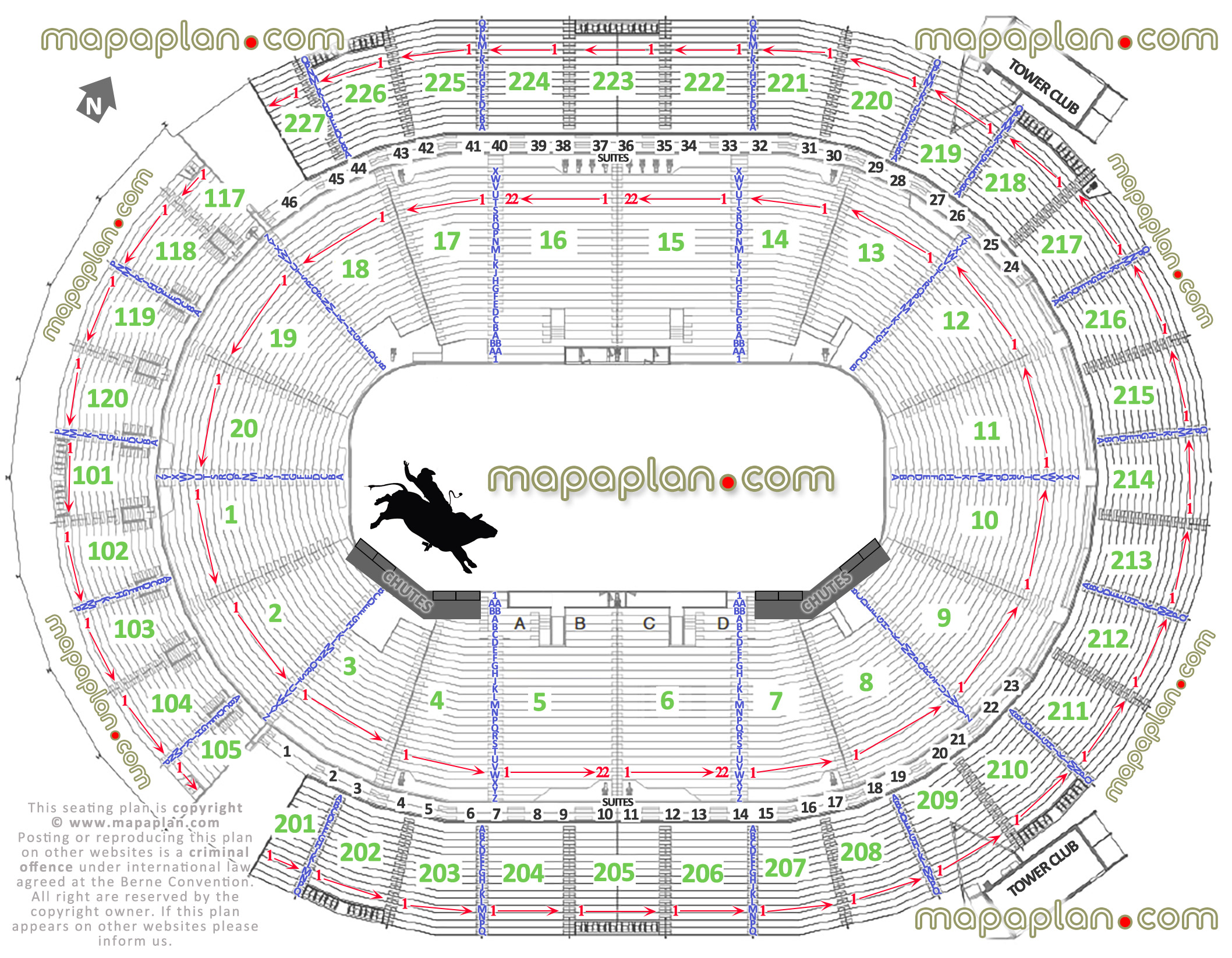 pbr rodeo show professional bull riders seating diagram individual find seat locator seats row best seats rows numbered lower premium executive suite upper bowl level sections 101 102 103 104 105 117 118 119 120 Las Vegas T-Mobile Arena Las Vegas T-Mobile Arena seating chart