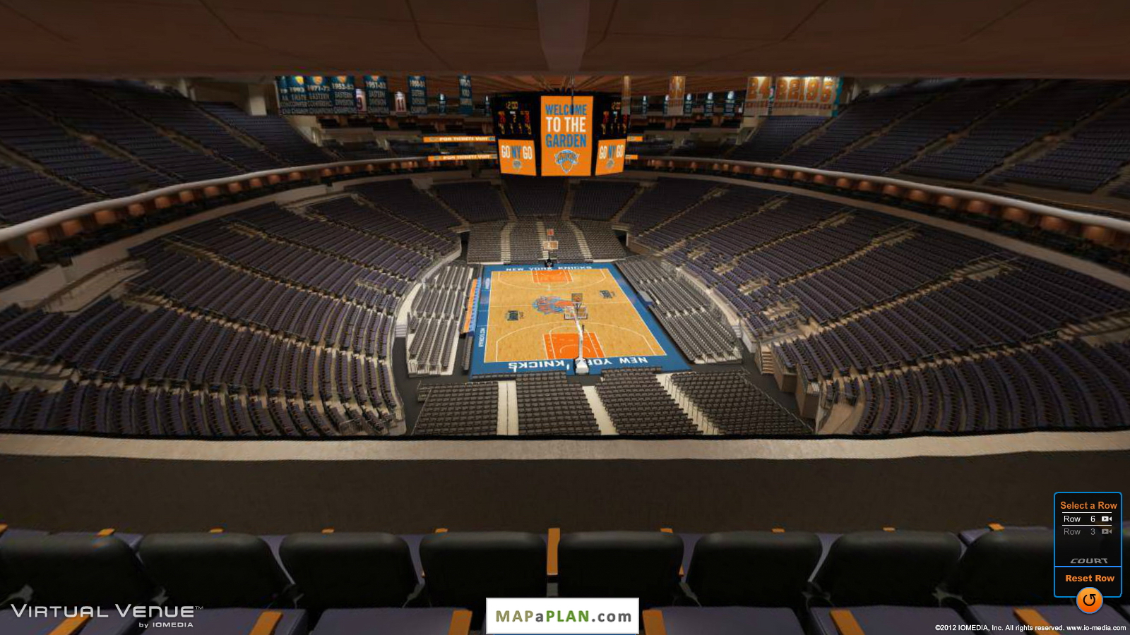 Madison Square Garden seating chart section 416 view