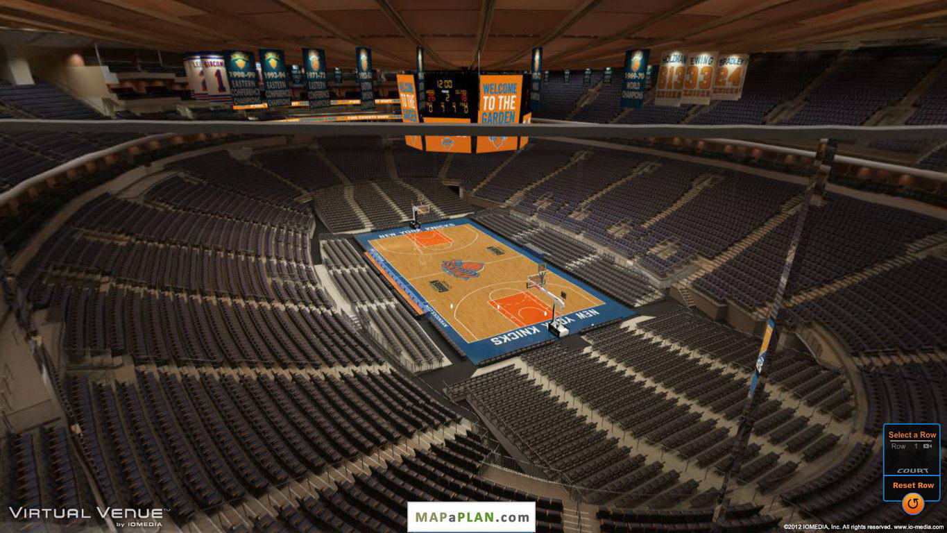 Madison Square Garden Seating Chart With Seat Numbers Wwe Garden Likes