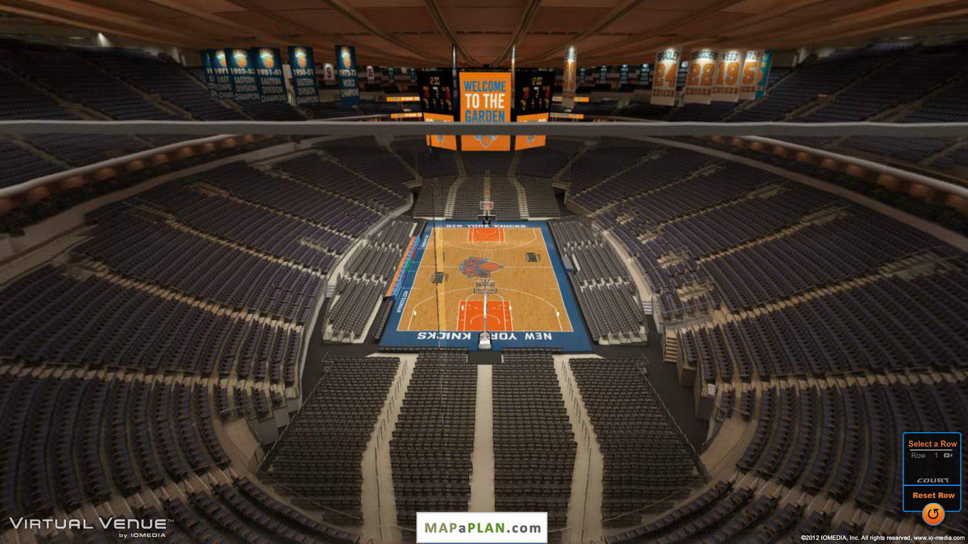Madison Square Garden Virtual Seating Chart | World of ...