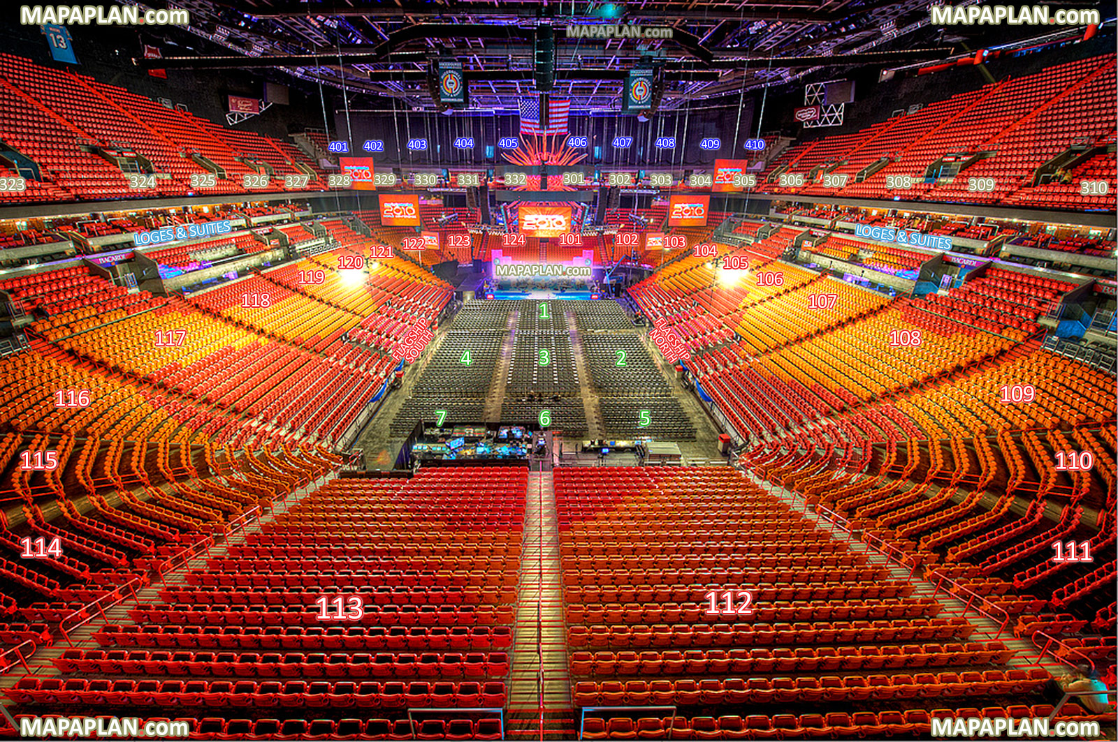 Rogers Arena Concert Seating View Elcho Table