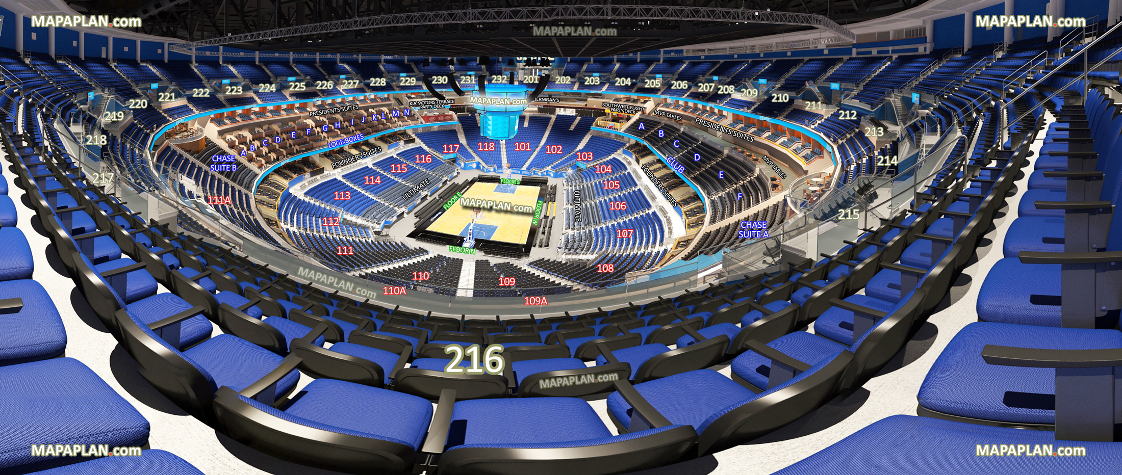 Amway Center Club Seating Chart Elcho Table