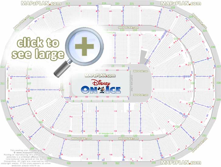 disney ice show seating arrangement review diagram best partial obstructed vip lounge view seat finder precise aisle numbering rear view location data Pittsburgh PPG Paints Arena seating chart
