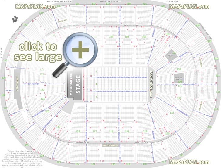 Enterprise Center Seating Chart With Seat Numbers Chart Walls