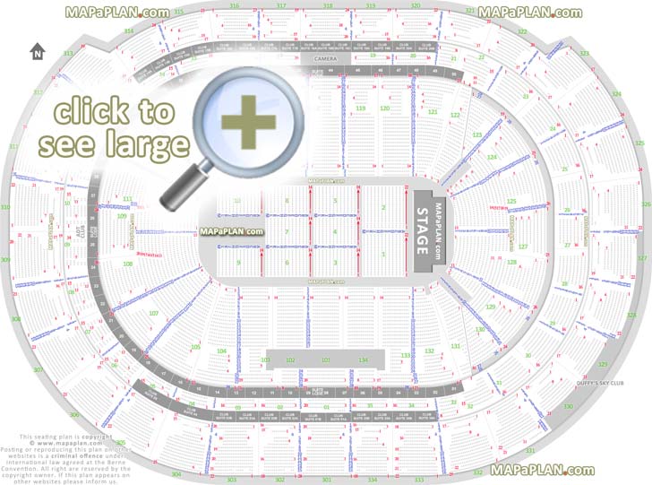 Twice prudential center seating chart