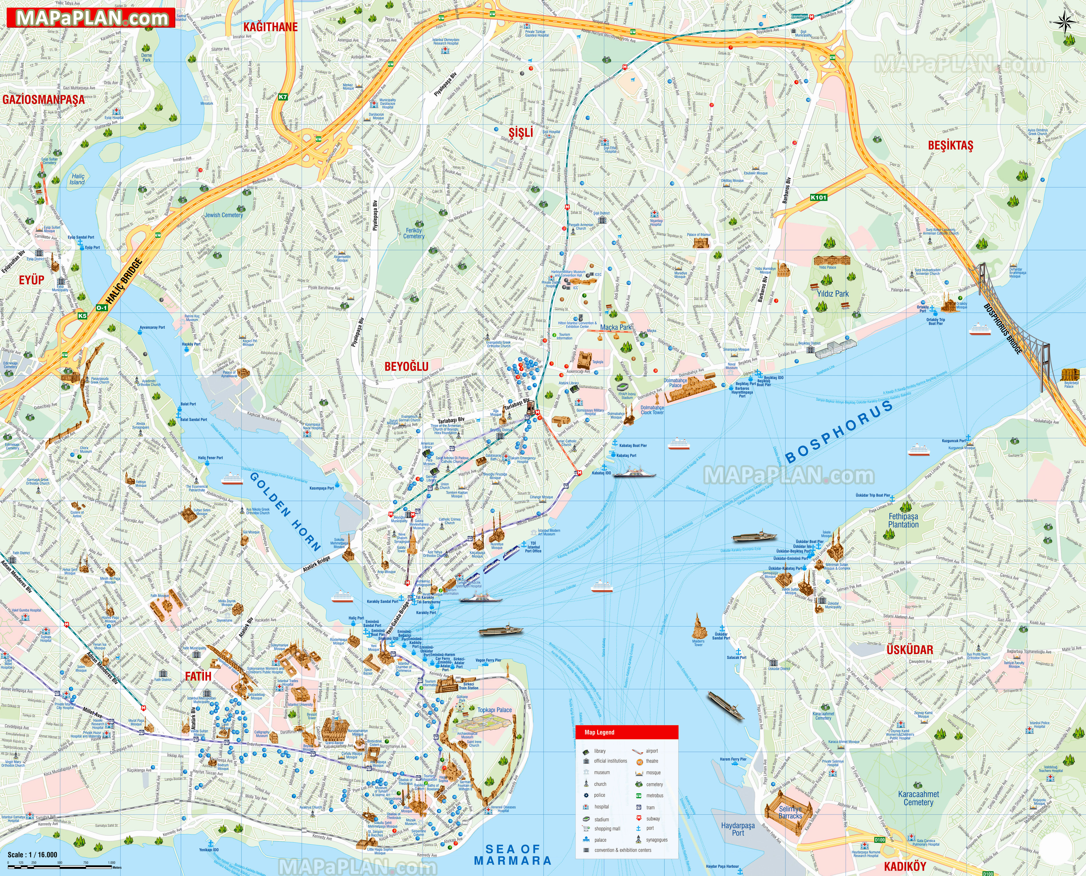 Istanbul Map ~ Online Map