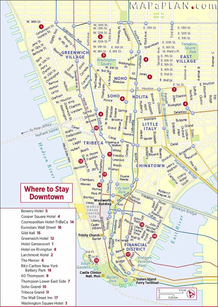 downtown-manhattan-hotels-new-york-top-tourist-attractions-map