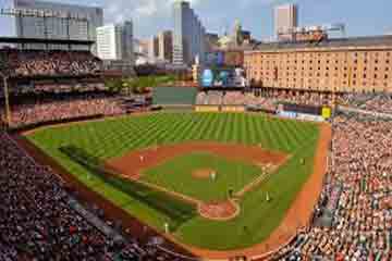 baltimore oriole park camden yards stadium detailed interactive seat row numbers chart plan