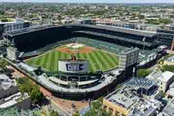 chicago wrigley field cubs stadium detailed interactive seat row numbers chart plan