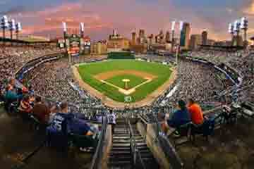 detroit comerica park stadium detailed interactive seat row numbers chart plan