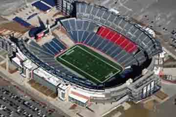 foxborough gillette stadium arena detailed interactive seat row numbers chart plan