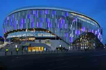 london tottenham hotspur stadium arena detailed interactive seat row numbers plan