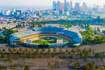 los angeles dodger stadium detailed interactive seat row numbers chart plan
