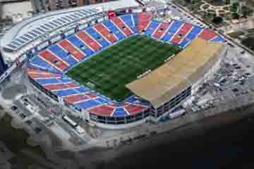 valencia estadio ciudad stadium detailed interactive seat row numbers map plan