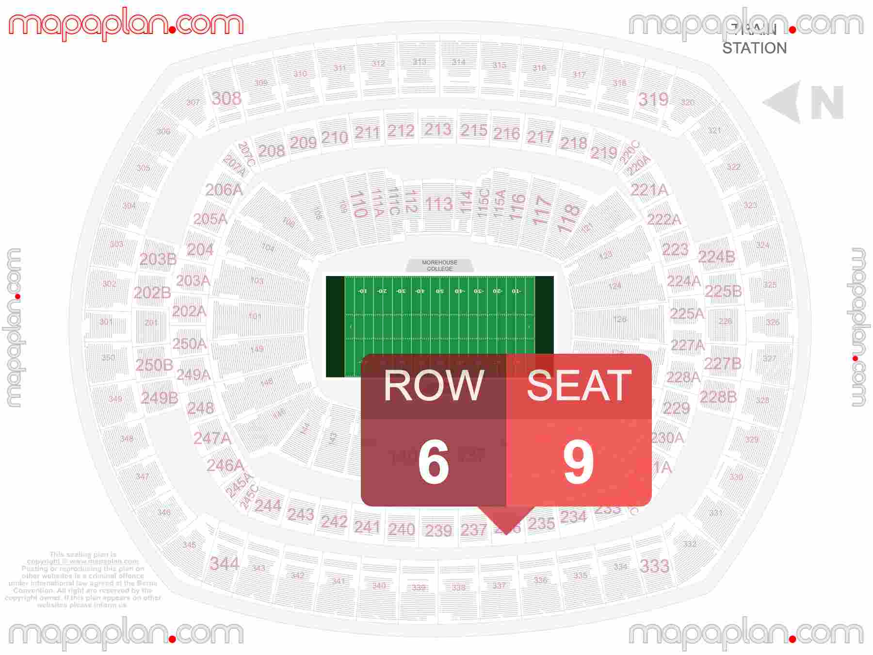 East Rutherford MetLife Stadium seating chart New York Giants & Jets football inside capacity view arrangement plan - Interactive virtual 3d best seats & rows detailed stadium image configuration layout