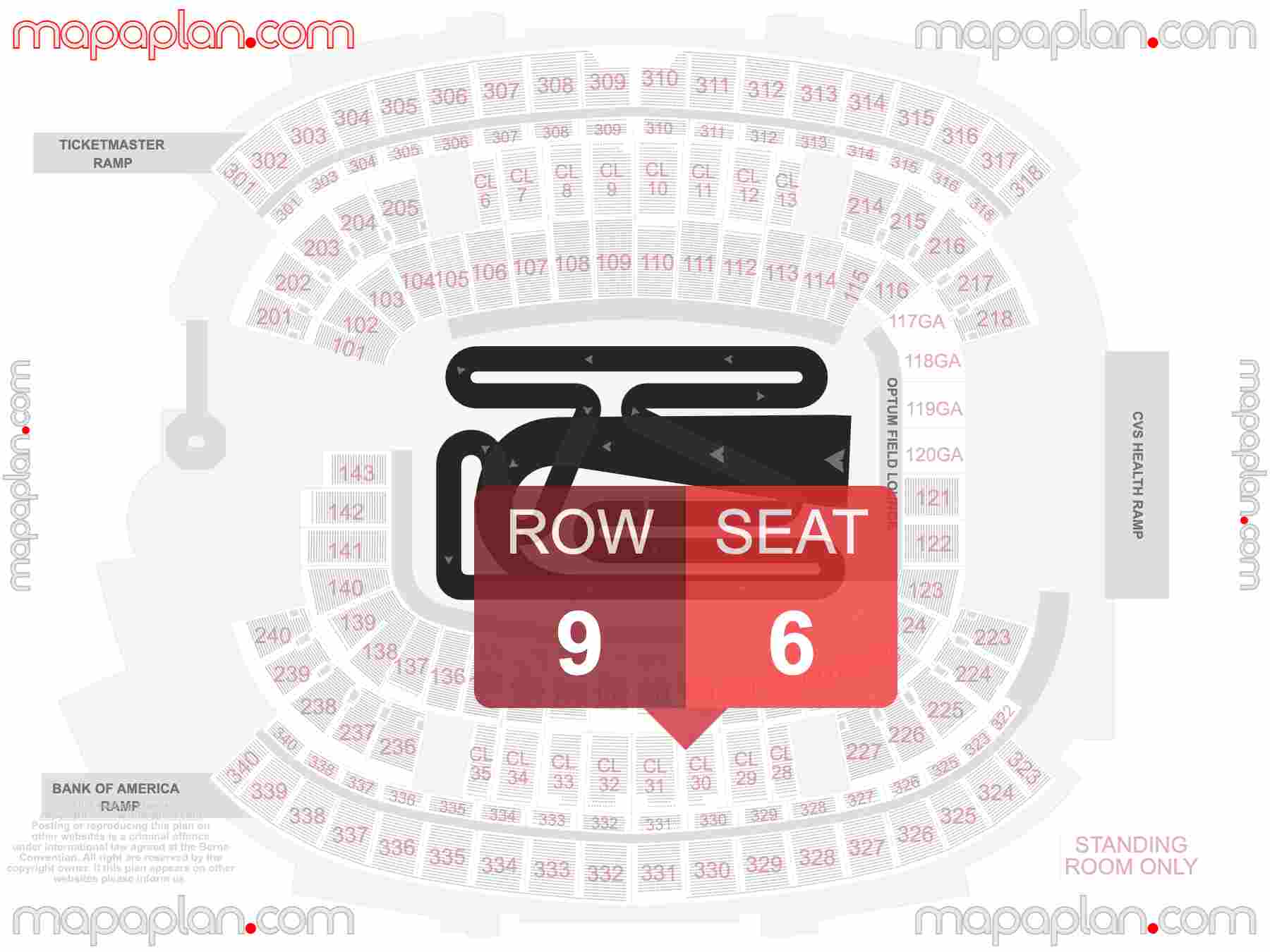 Foxborough Gillette Stadium seating chart Arenacross motorcycle racing precise seat finder - Explore seating chart with exact section, seat and row numbers