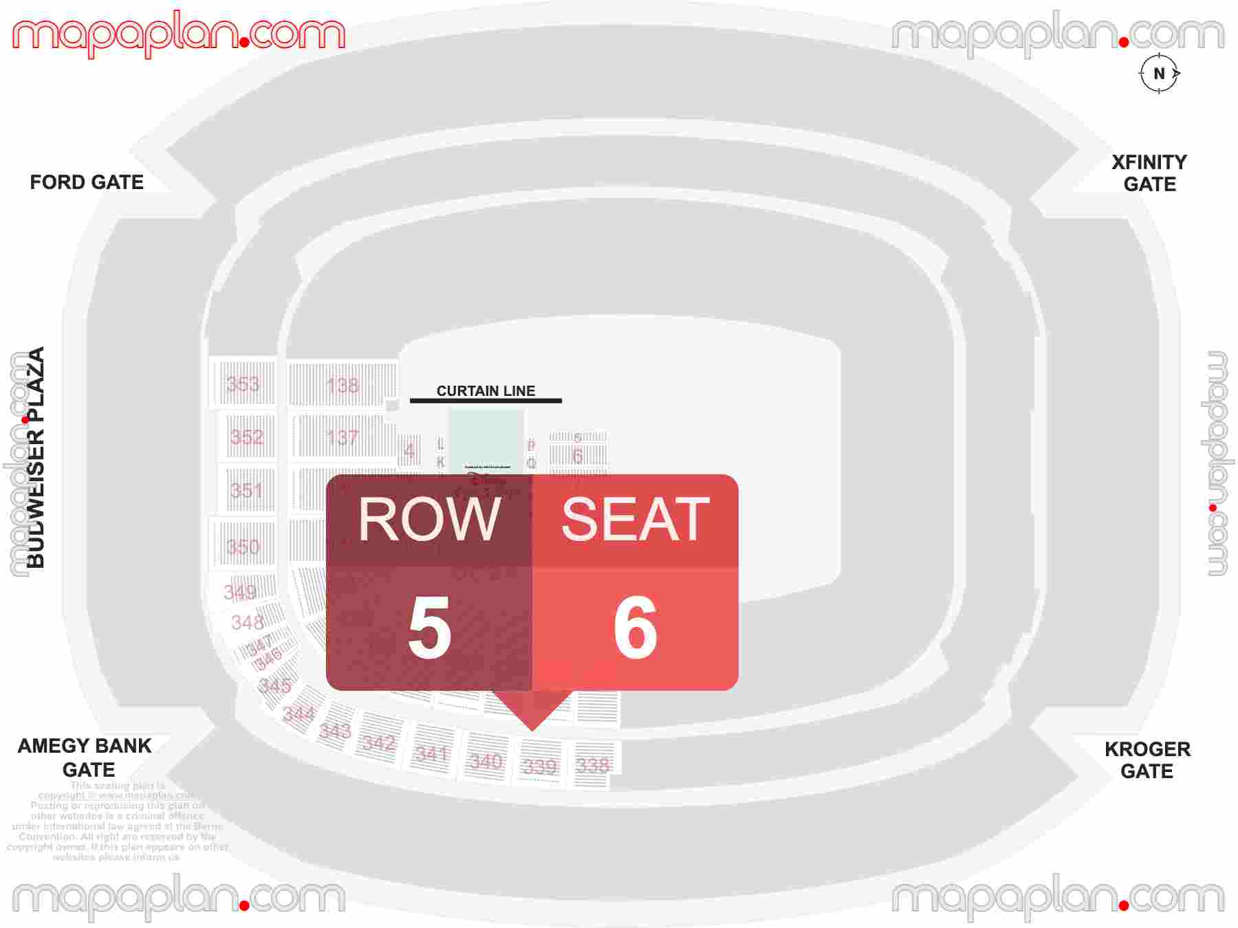 Houston NRG Stadium seating chart Disney on Ice inside capacity view arrangement plan - Interactive virtual 3d best seats & rows detailed stadium image configuration layout