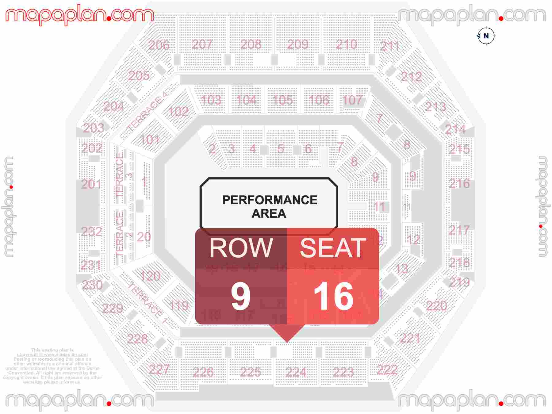 Indianapolis Gainbridge Fieldhouse seating chart Monster trucks precise seat finder - Explore seating chart with exact section, seat and row numbers