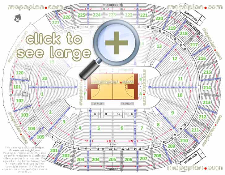 T Mobile Center Basketball Seating Chart