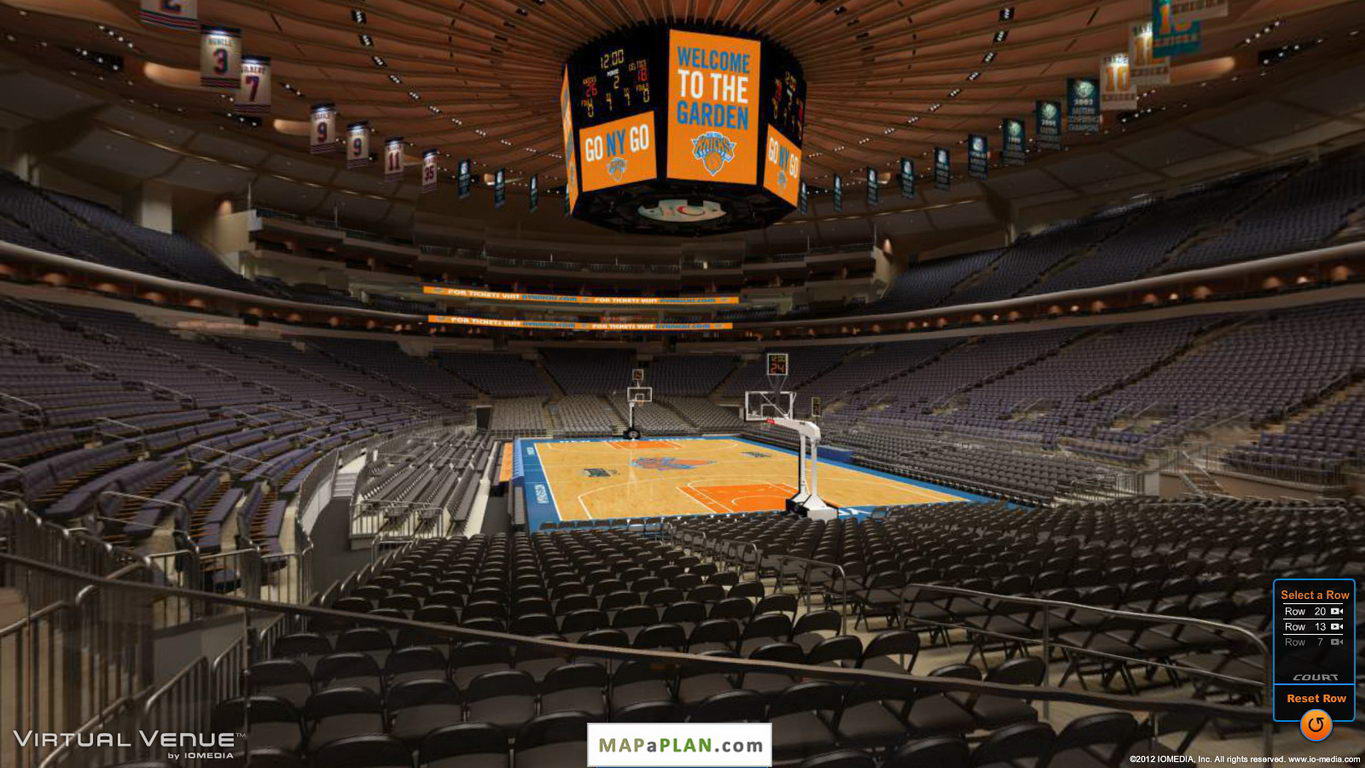Madison Square Garden Seating Chart + Rows, Seat and Club Seats Info