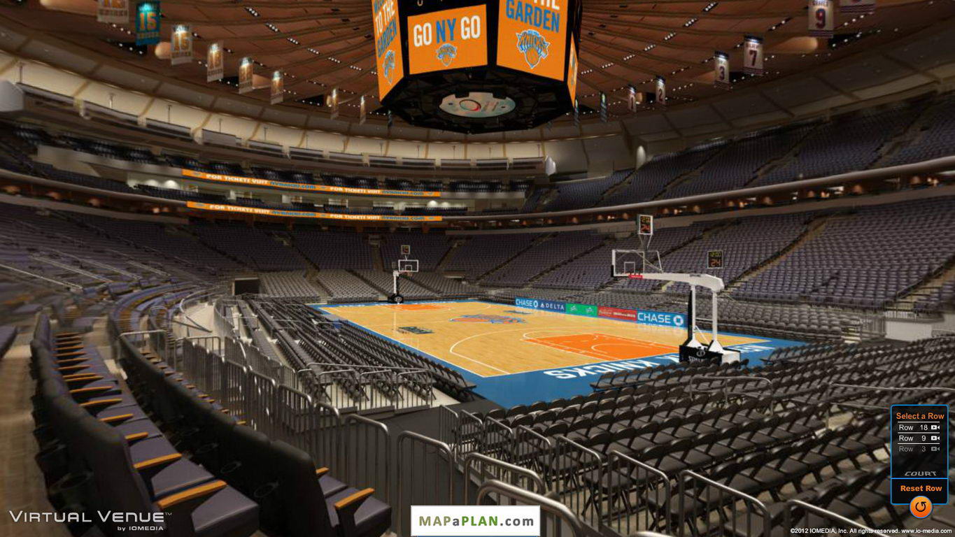 Madison Square Garden Seating Chart 51 View Section 120 