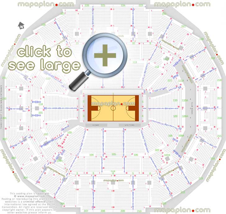 FedExForum - View from Section 102 - Row HH - Seat 6 - Grizzlies