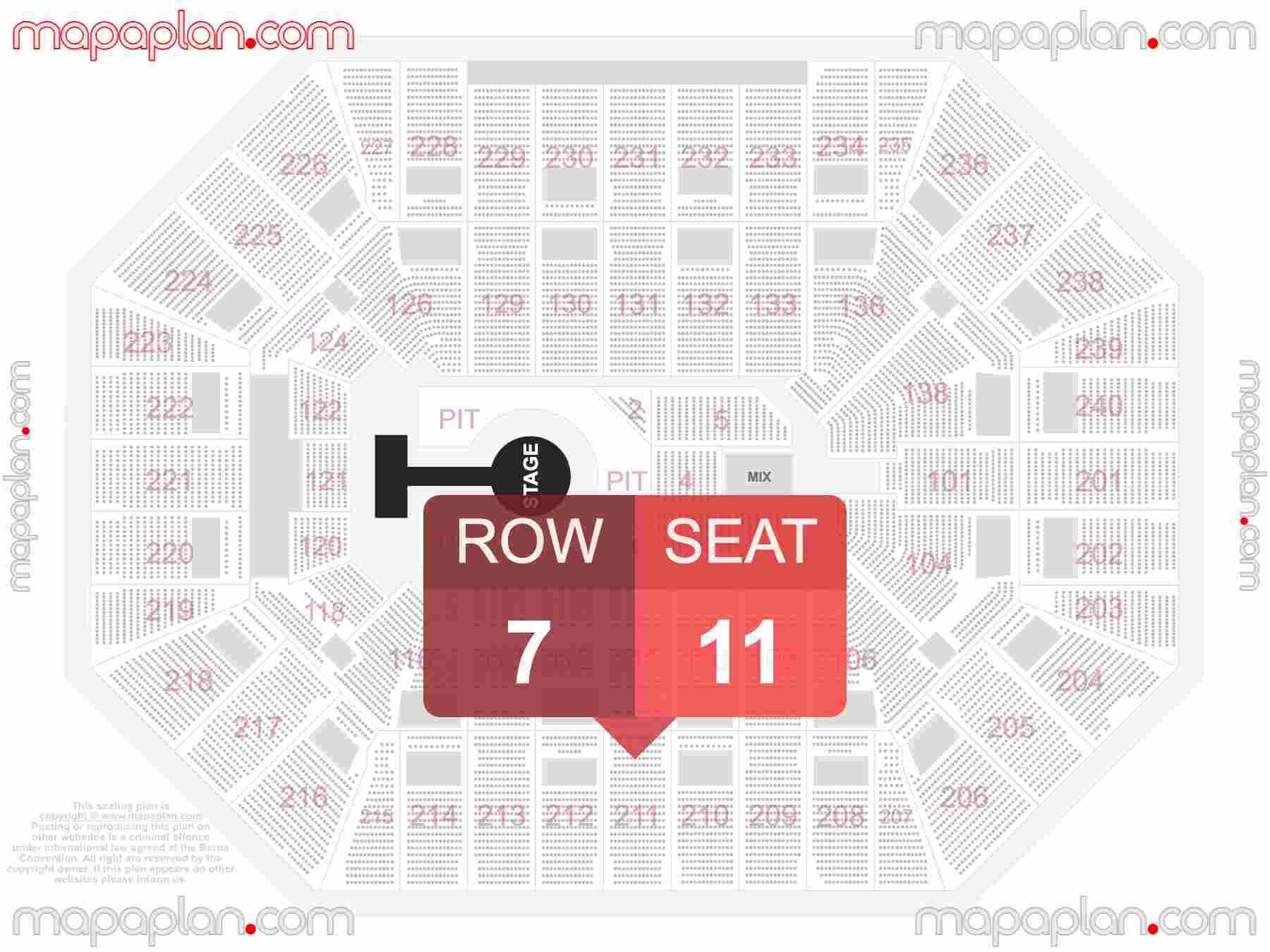 Minneapolis Target Center seating chart Catwalk extended runway concert B-stage inside capacity view arrangement plan - Interactive virtual 3d best seats & rows detailed stadium image configuration layout