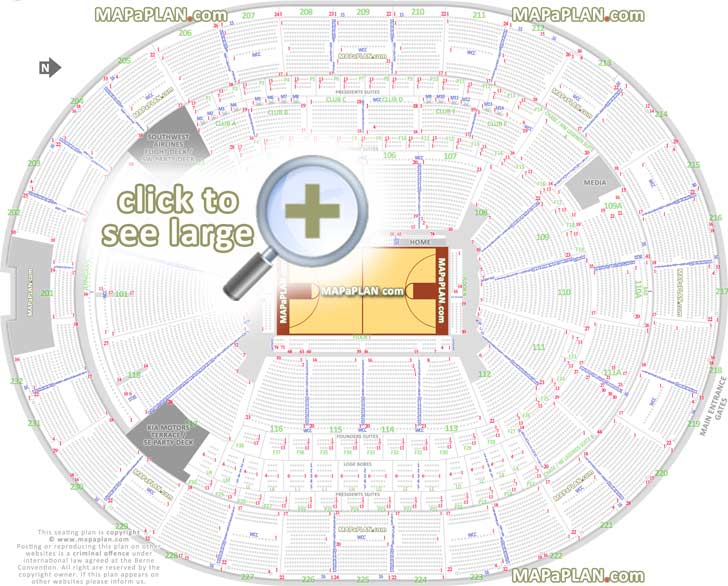 Chase Center Seating Chart + Rows, Seat Numbers and Club Seats Info