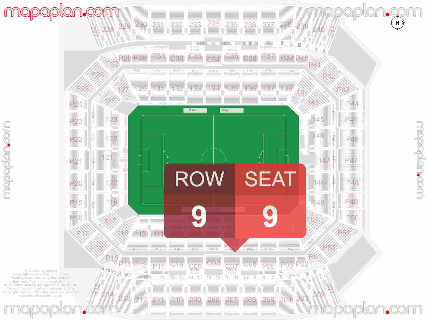 Orlando Camping World Stadium seating chart Soccer inside capacity view arrangement plan - Interactive virtual 3d best seats & rows detailed stadium image configuration layout
