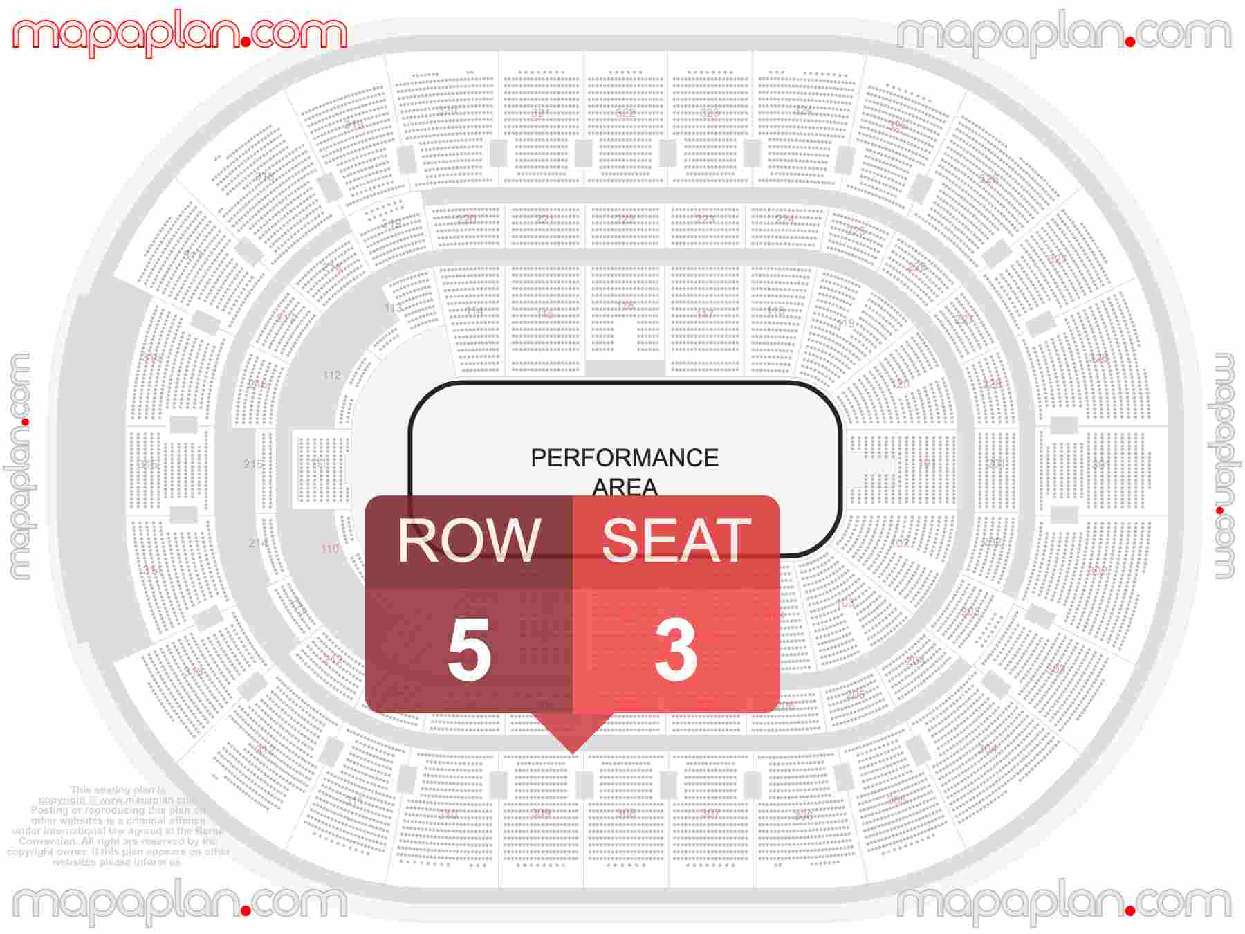 Ottawa Canadian Tire Centre seating map Monster Jam trucks precise seat finder - Explore seating map with exact section, seat and row numbers