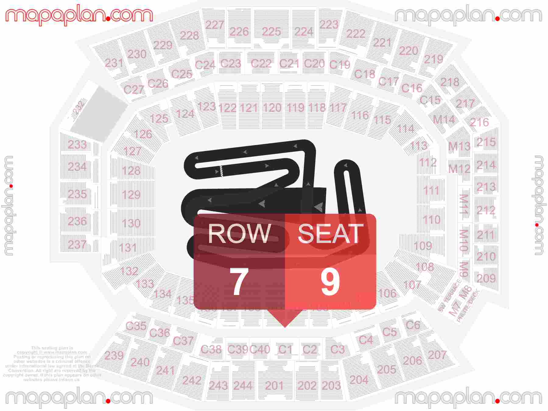 Philadelphia Lincoln Financial Field seating chart Arenacross motorcycle racing precise seat finder - Explore seating chart with exact section, seat and row numbers