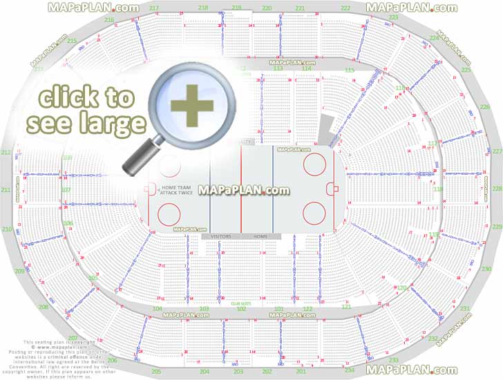 First Niagara Center - Seating Chart View