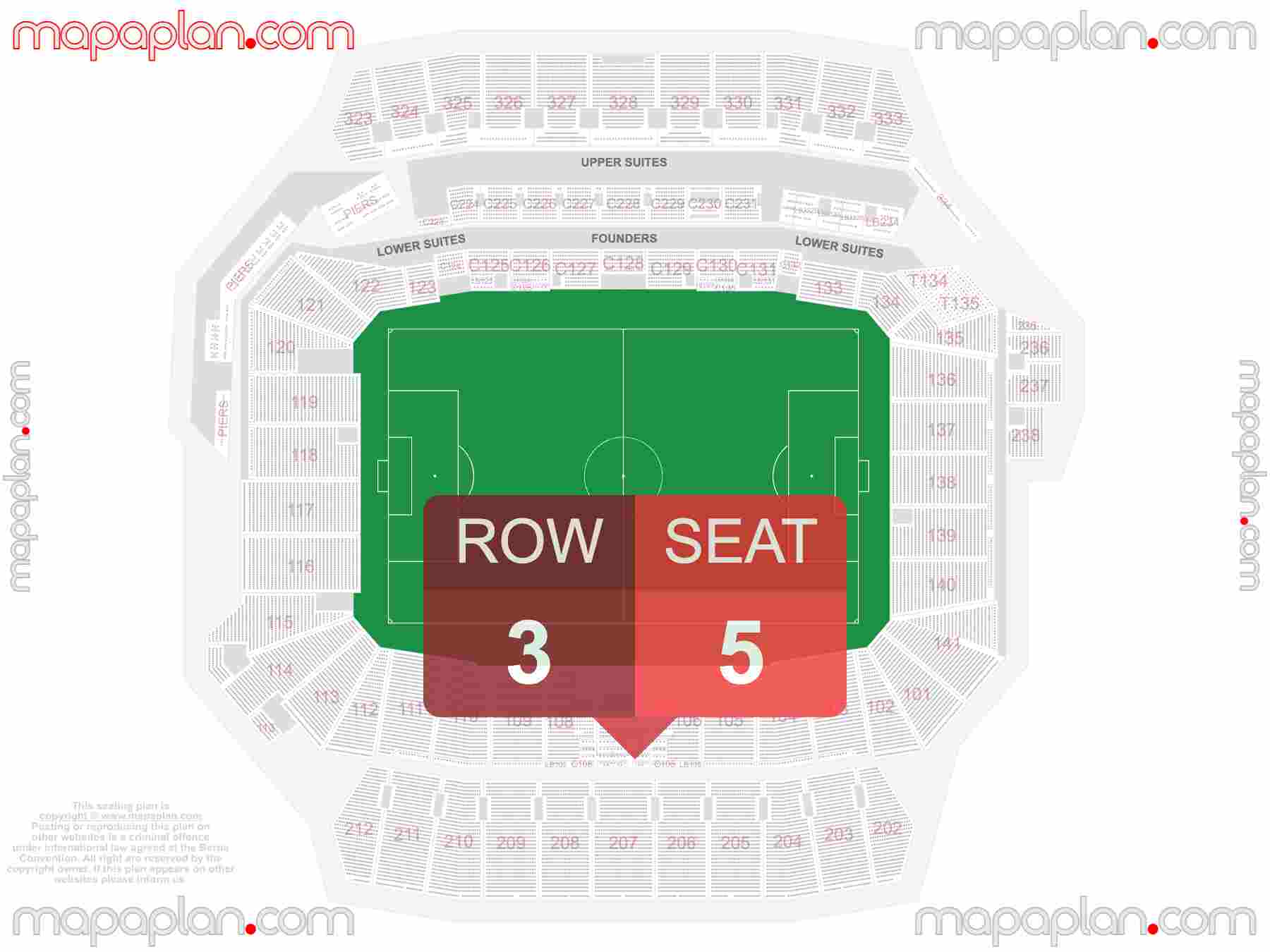 San Diego Snapdragon Stadium seating chart San Diego FC soccer inside capacity view arrangement plan - Interactive virtual 3d best seats & rows detailed stadium image configuration layout